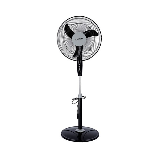 Krypton KNF6153 Oscillating Stand Fan, Black-3649