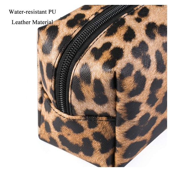 5 Pcs Leopard Design High quality Waterproof PU leather ladies hand bag set-4988