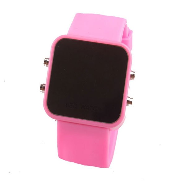 LED Watch Waterproof for Unisex, Assorted Color-4476