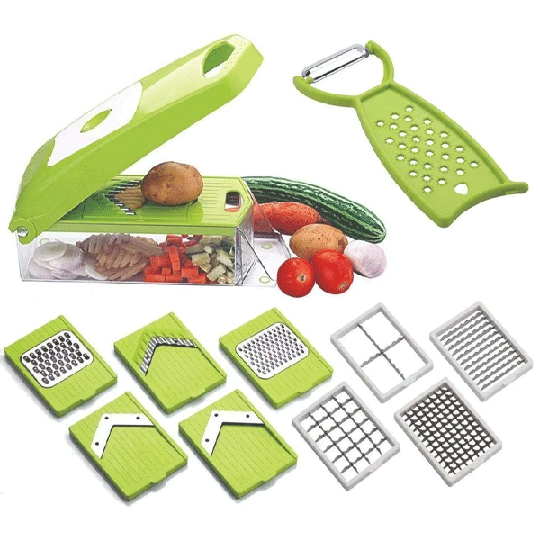 Home Care All in 1 Vegetable And Salad Cutting Tool-9473