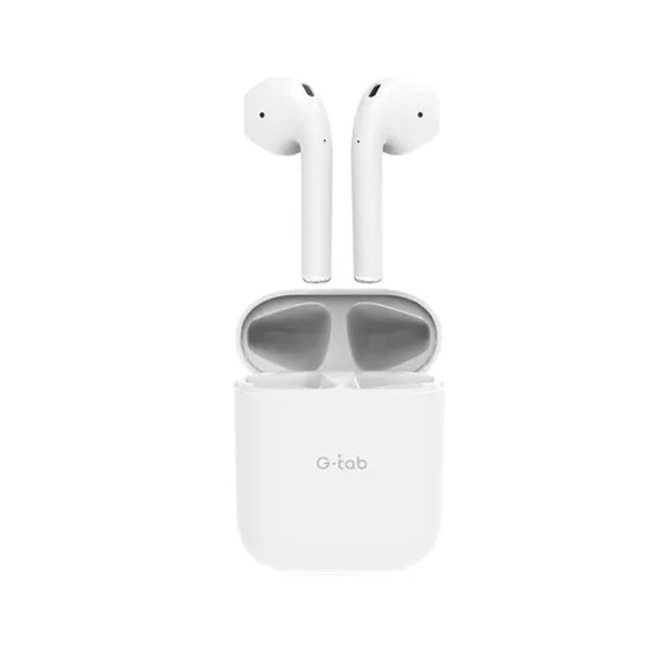 G Tab TW3 Pro In Ear Headphones With Charging Case White-10363