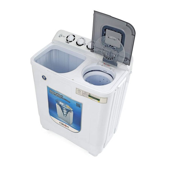 Clikon CK603-N Semi Automatic Washing Machine, 10KG-3638