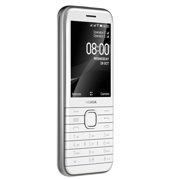 Nokia 8000 4G Ta-1311 Dual Sim Gcc White-11335
