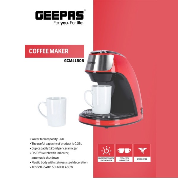 Geepas GCM41508 Coffee Maker-2901