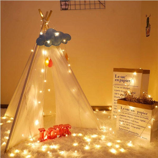 LED String Decoration Light Warm White 10 Meter- Multiple Lighting Modes-4736