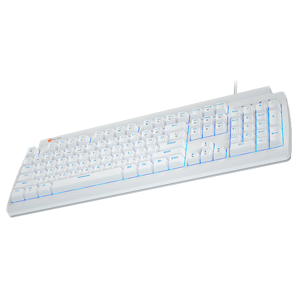Meetion MT-MK600RD Mechanical Keyboard White-9834