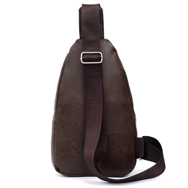 Casual Sports Shoulder Bag For Men Coffee-1446