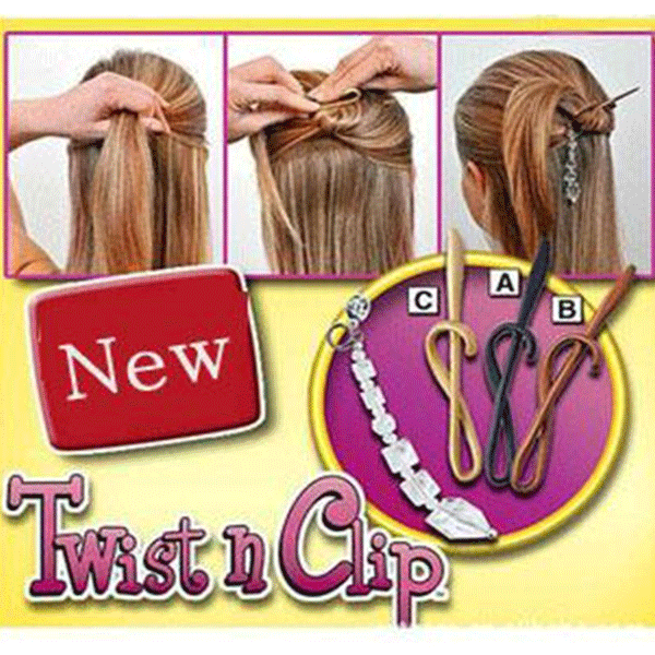 Twist n Clip Hair Styling Clips-11387