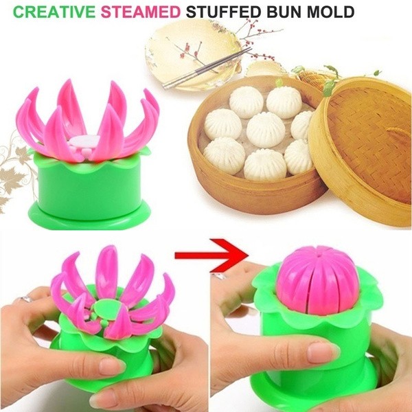 Creative Steamed Stuffed Bun Making Moulds-6246