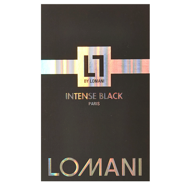 Lomani Intense Black Eau de Toilette Spray for Men, 100ML-2290