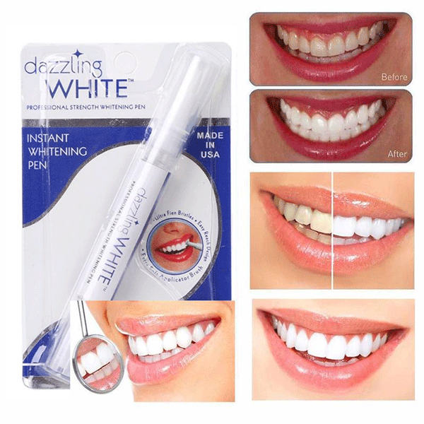 Dazzling White Instant Tooth Whitening Pen-8801