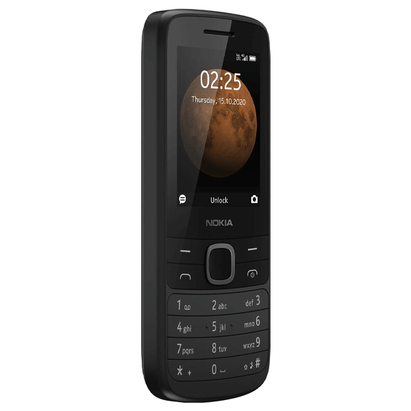 Nokia 225 4G Ta-1279 Dual Sim Gcc Black-11272