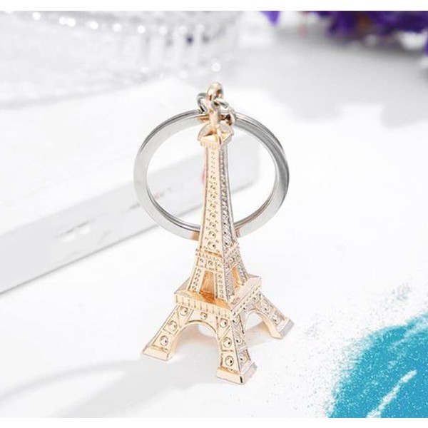 Eiffel Tower Key Chain, Assorted Color-8727