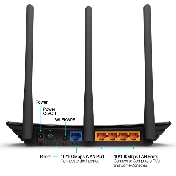 Tp-Link TL-WR940N 450Mbps Wireless N Router-476