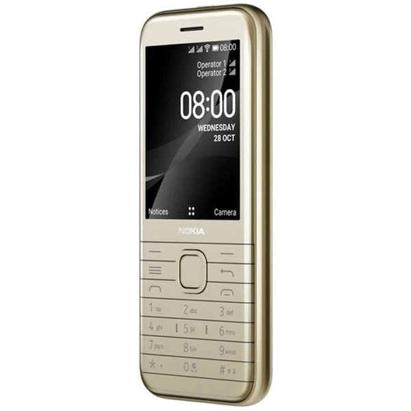Nokia 8000 4G Ta-1311 Dual Sim Gcc Gold-11342