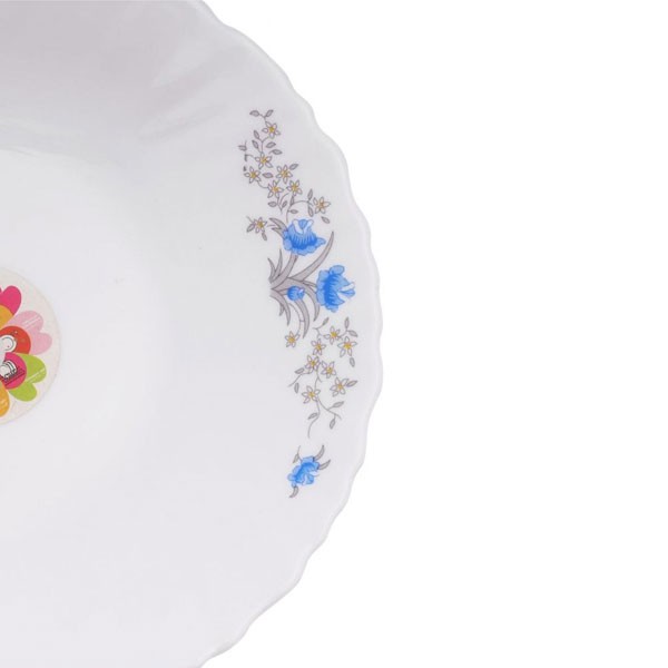 Royalford RF5681 Opal Ware Soup Plate, 7.5 Inch-4002