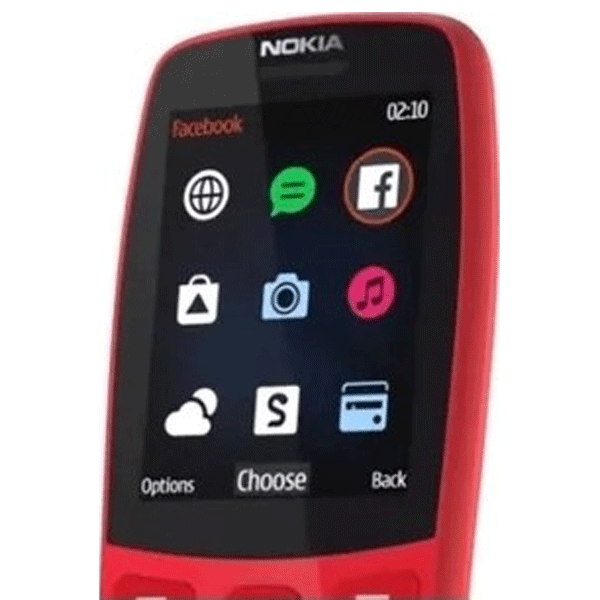 Nokia 210 Ta-1139 Dual Sim Gcc Red-11185