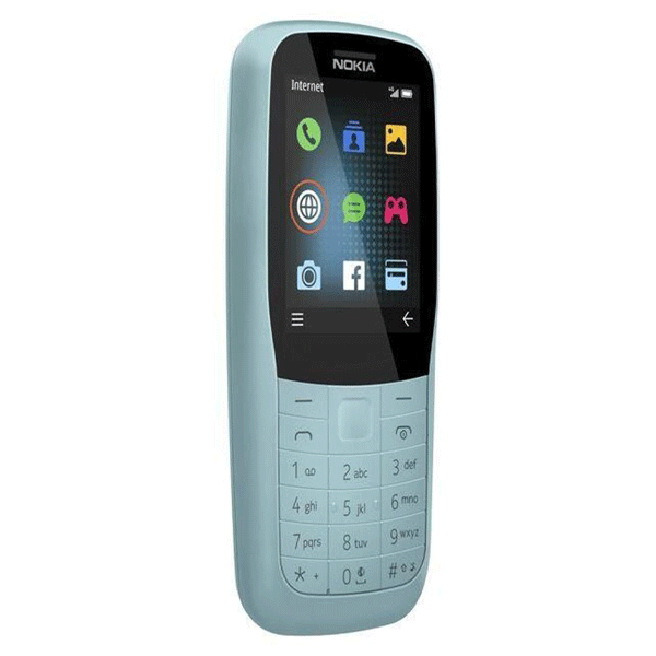 Nokia 220 4G Ta-1155 Dual Sim Gcc Blue-11207