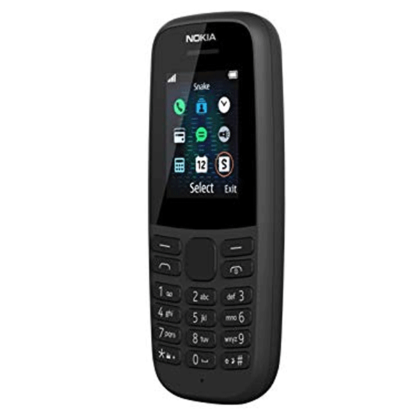 Nokia 105 Ta-1203 Single Sim Gcc Black-11098