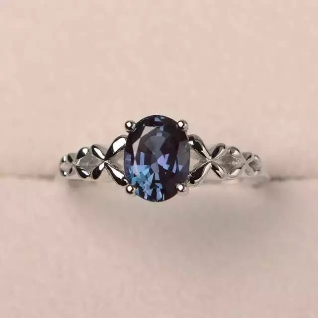 SIGNATURE COLLECTIONS Blue Moon Zircon Ring-4821