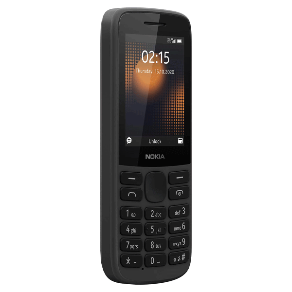Nokia 215 4G Ta-1284 Dual Sim Gcc Black-11187