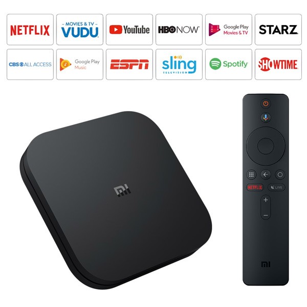 Xiaomi Mi Box S 4K HDR Android TV with Google Assistant, PFJ4120UK-846