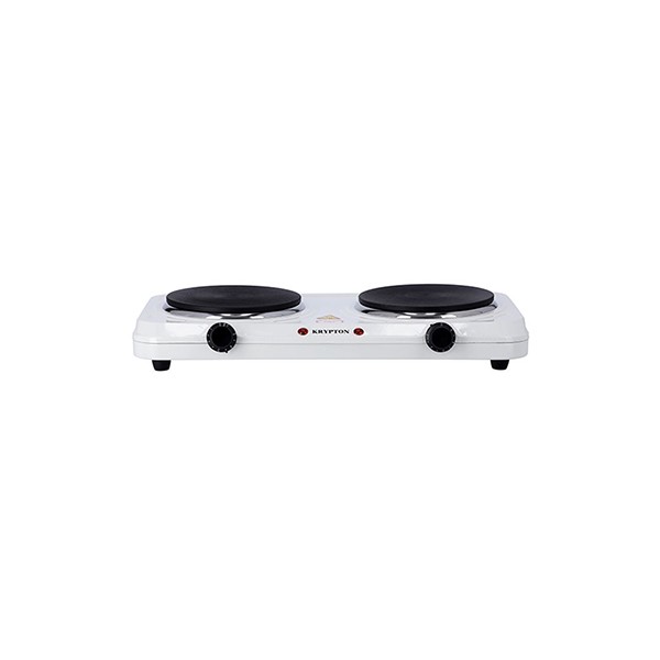 Krypton KNHP5306 Double Solid Hot Plate, White-3426
