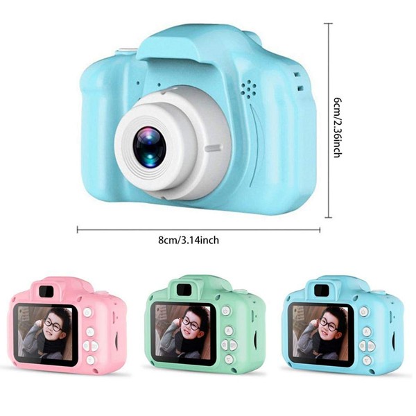 Digital Camera for Kids, Green-5034