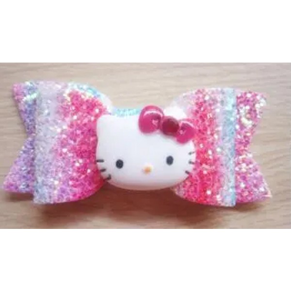 Hello Kitty Shiny Bow Hairpin-6734