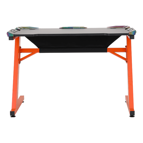 Meetion MT-DSK10 Gaming Table Black+Orange-10118