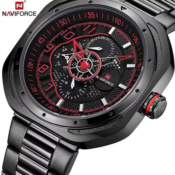 Naviforce Chronograph Luxury Analogue Watch, NF9141-8428