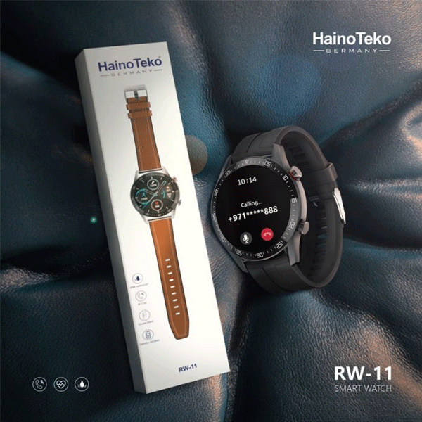 HainoTeko RW-11 Round Dial Smart Watch-8423