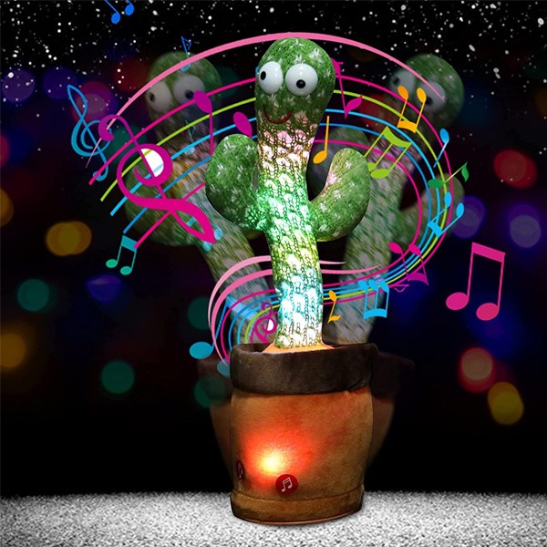 Talking And Dancing Cactus Toy-7171