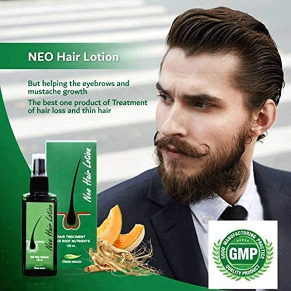 Neo Hair Lotion With Titanium Hair Growth Roller-10869