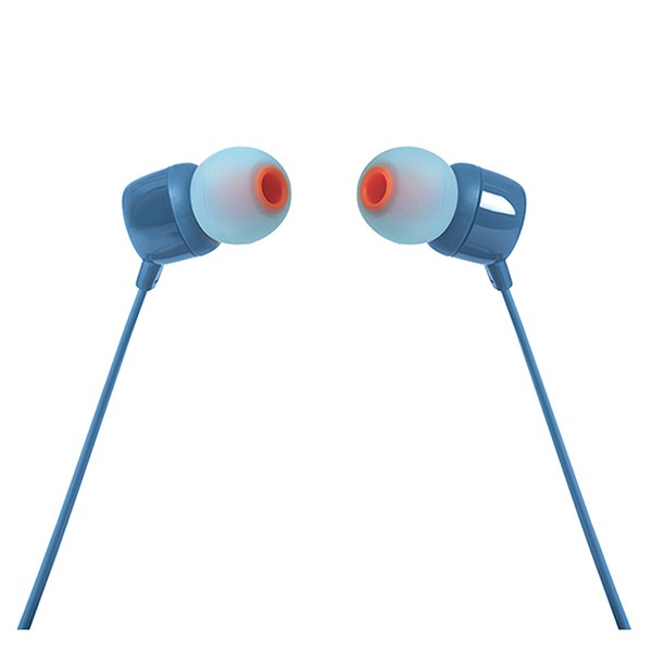 JBL Tune 110 in Ear Headphones with Mic Blue-10244
