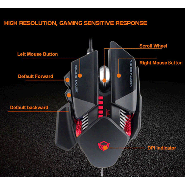 Meetion MT-GM80 Gaming Mouse-9600