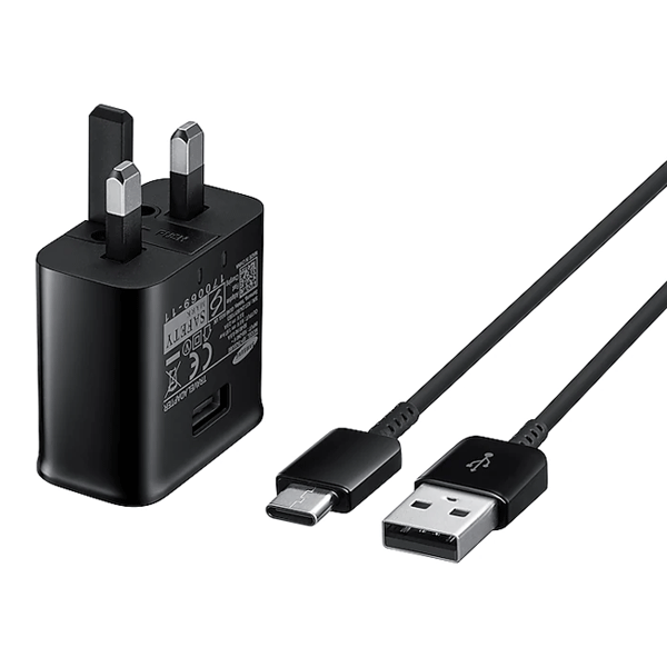 Samsung EP-TA20UBECGAE Travel Adapter AFC 15W USB Type-C, Black-2384