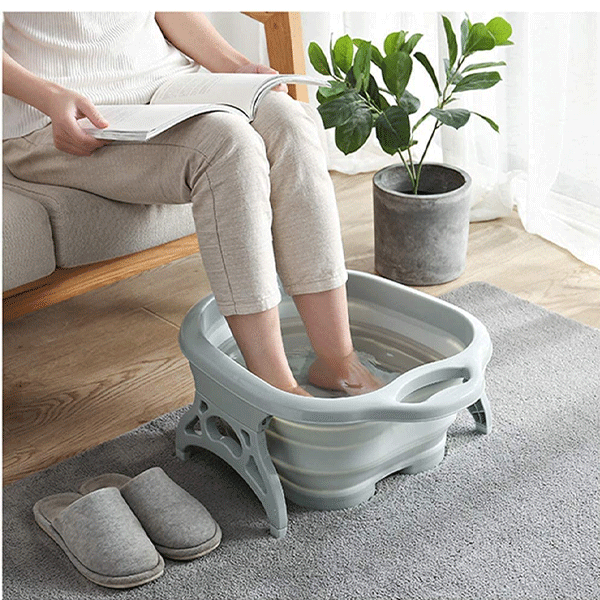 Collapsible And Foldable Foot Spa Massage Tub-10718
