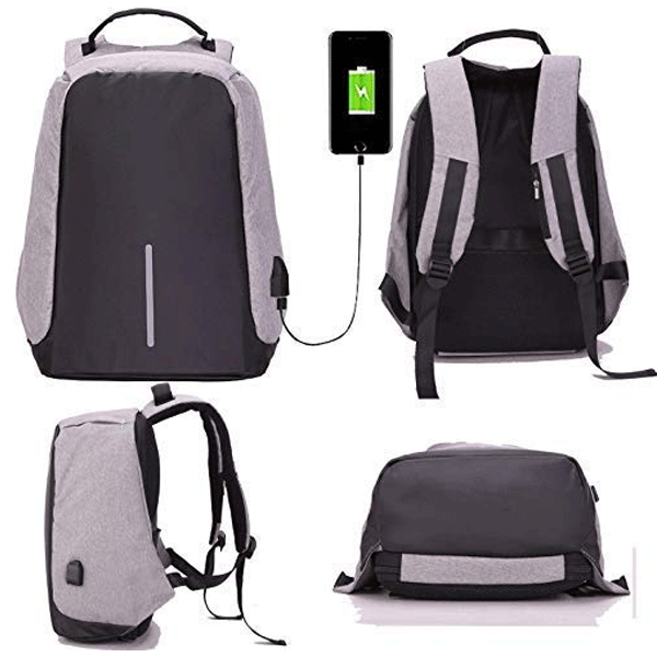 2 In 1 Anti Theft Back Pack With AOne Smart Watch-11470