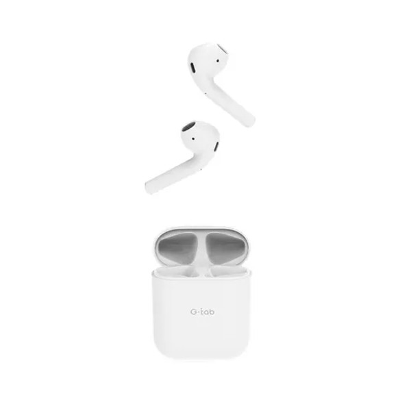 G Tab TW3 Pro In Ear Headphones With Charging Case White-10362