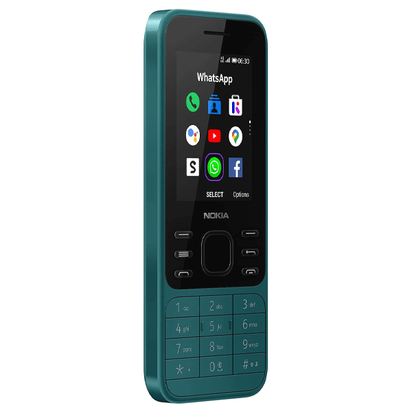 Nokia 6300 4G Ta-1287 Dual Sim Gcc Cyan Blue-11306