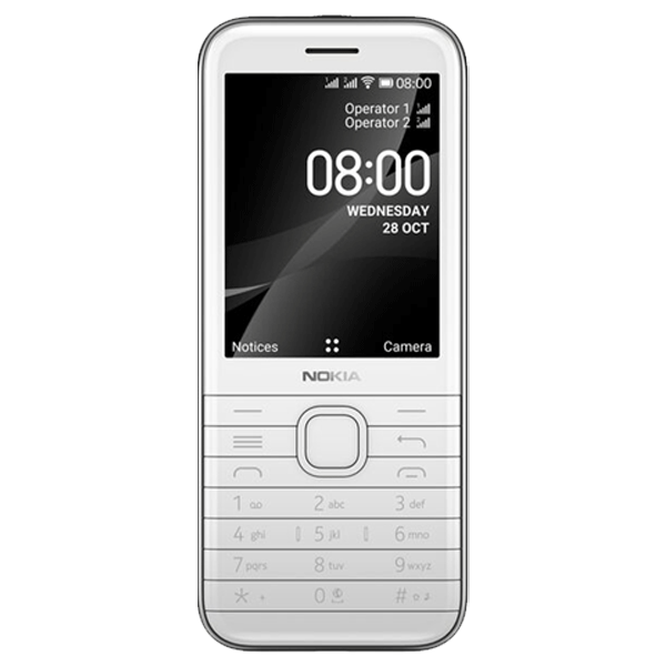 Nokia 8000 4G Ta-1311 Dual Sim Gcc White-11333