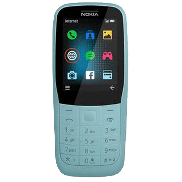 Nokia 220 4G Ta-1155 Dual Sim Gcc Blue-11205