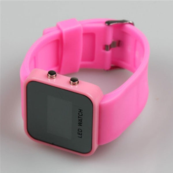 LED Watch Waterproof for Unisex, Assorted Color-4474