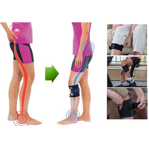 BE ACTIVE Pressure Point Knee Braces For Back Pain Relief-6780