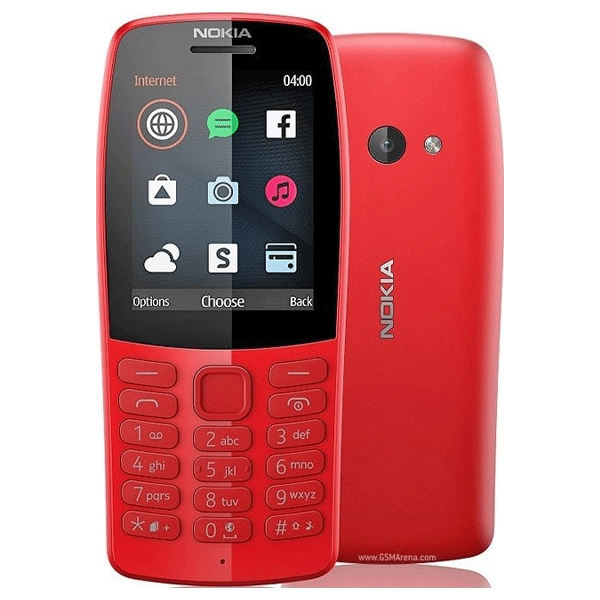Nokia 210 Ta-1139 Dual Sim Gcc Red-11184