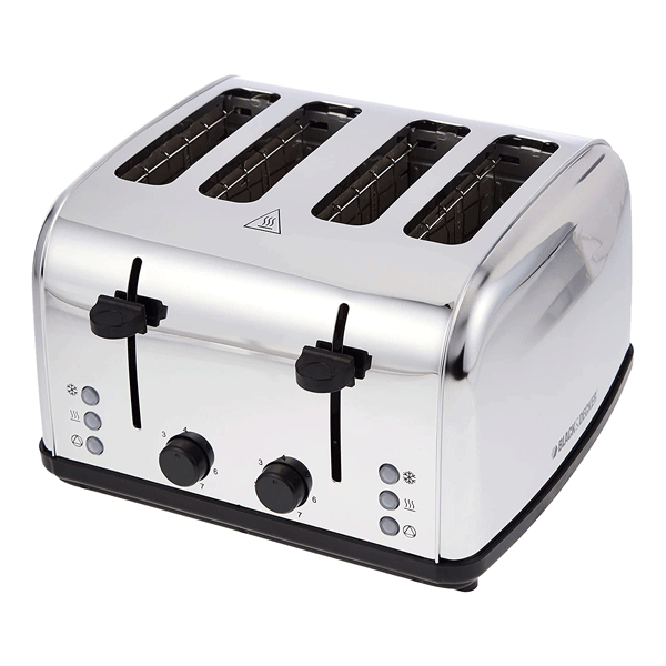 Black + Decker 4 Slice Toaster ET304-B5	-10061