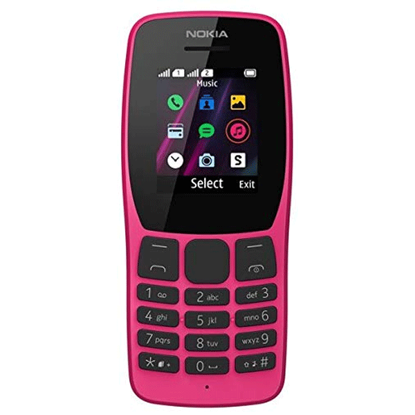 Nokia 110 Ta-1192 Dual Sim Gcc Pink-8407