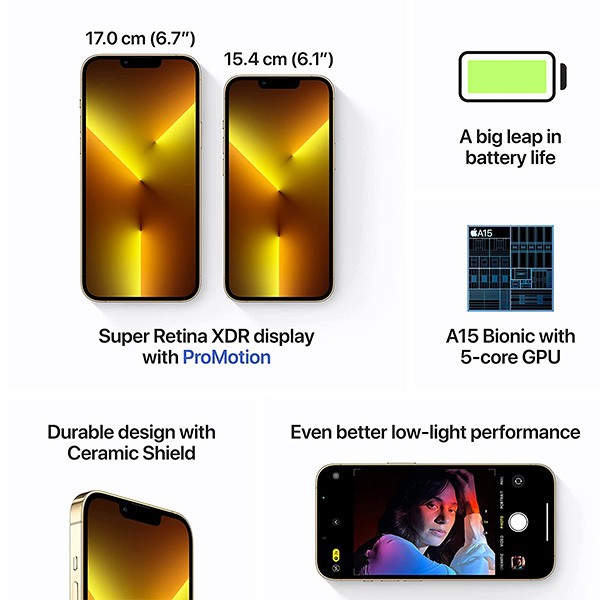 Apple iPhone 13 Pro Max 512GB Gold 5G LTE-7878