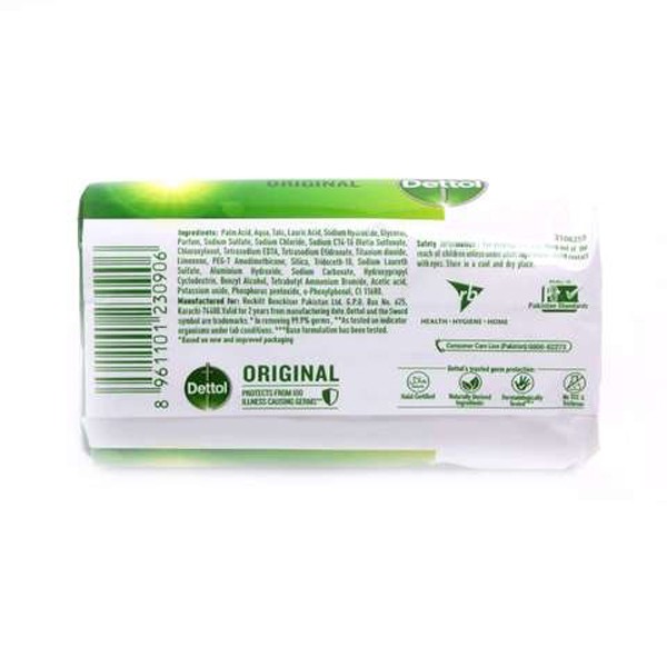 Dettol Profresh Original Antibacterial Bar Soap, 130 g-1716